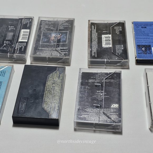 Vintage Rock Cassette Tape Collection Motley CRUE Alias Warrent Etc - Picture 7 of 10
